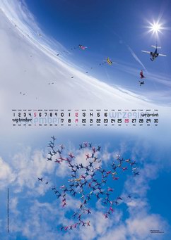 Kalendarz spadochronowy 2010 - wrzesień