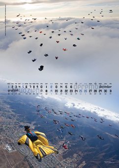 Kalendarz spadochronowy 2010 - grudzień